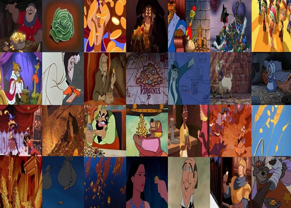 Disney Money in Movies Part 1 by dramamasks22 on DeviantArt