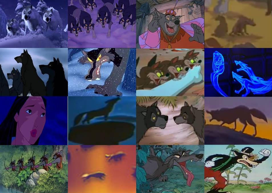 Disney Wolves and Coyotes in Movies Pt. 1 by dramamasks22 on DeviantArt
