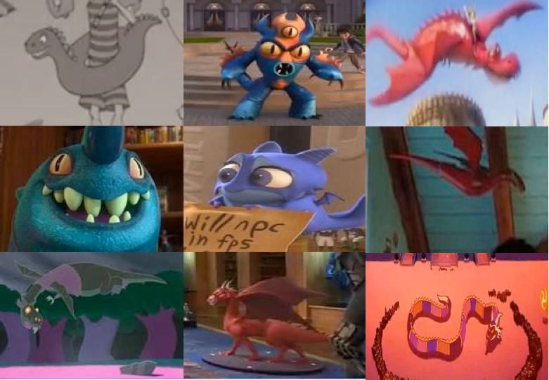 Disney Dragons in Movies Part 2 by dramamasks22 on DeviantArt