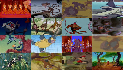 Disney Monkeys in Movies Part 2 by dramamasks22 on DeviantArt