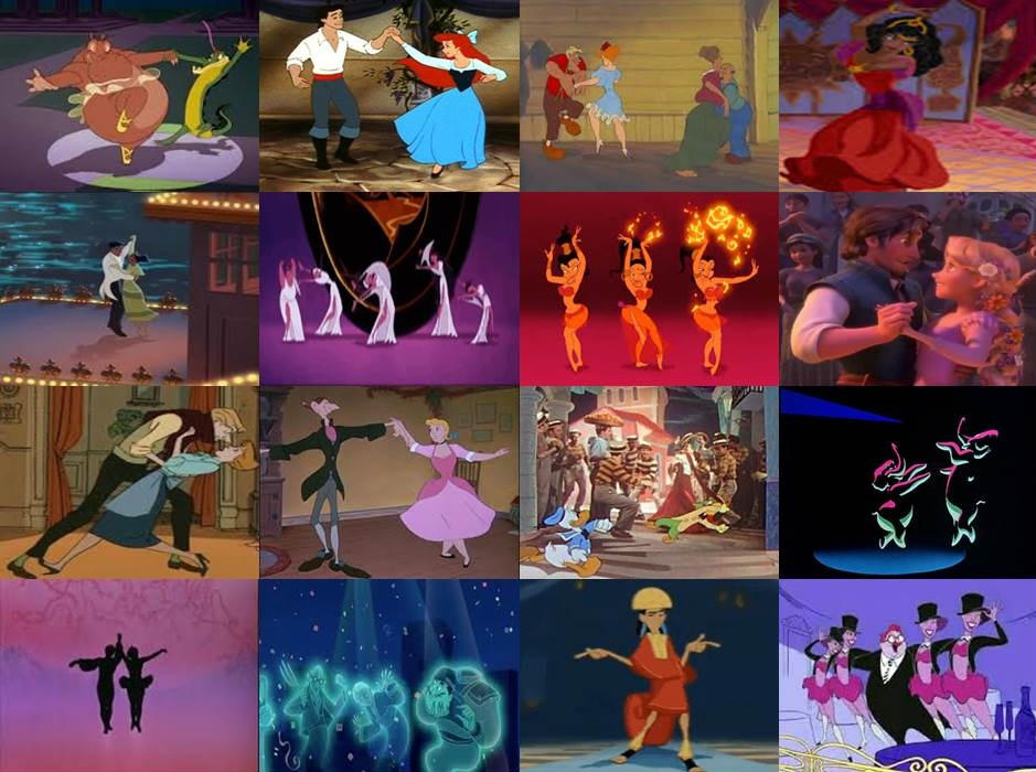 Disney Dancing in Movies Part 2 by dramamasks22 on DeviantArt