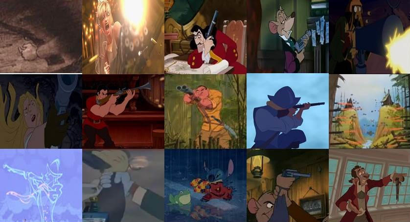 Disney Guns in Movies Part 2 by dramamasks22 on DeviantArt