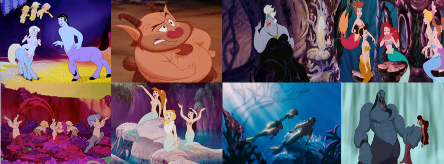 Disney Half Human Mythological Creatures in Movies