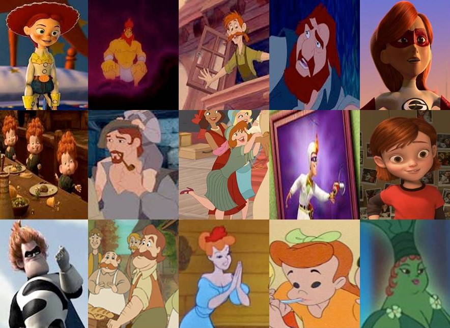 Disney Redheads in Movies Part 3 by dramamasks22 on DeviantArt
