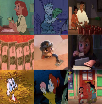 Disney Money in Movies Part 2 by dramamasks22 on DeviantArt