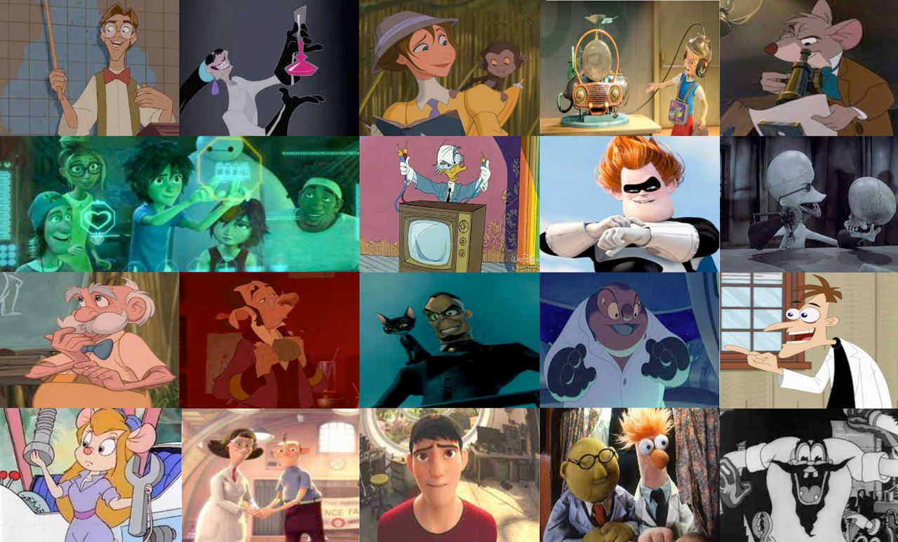 Disney Scientists in Movies and Shows by dramamasks22 on DeviantArt Disney Scientists in Movies and Shows by dramamasks22 on DeviantArt