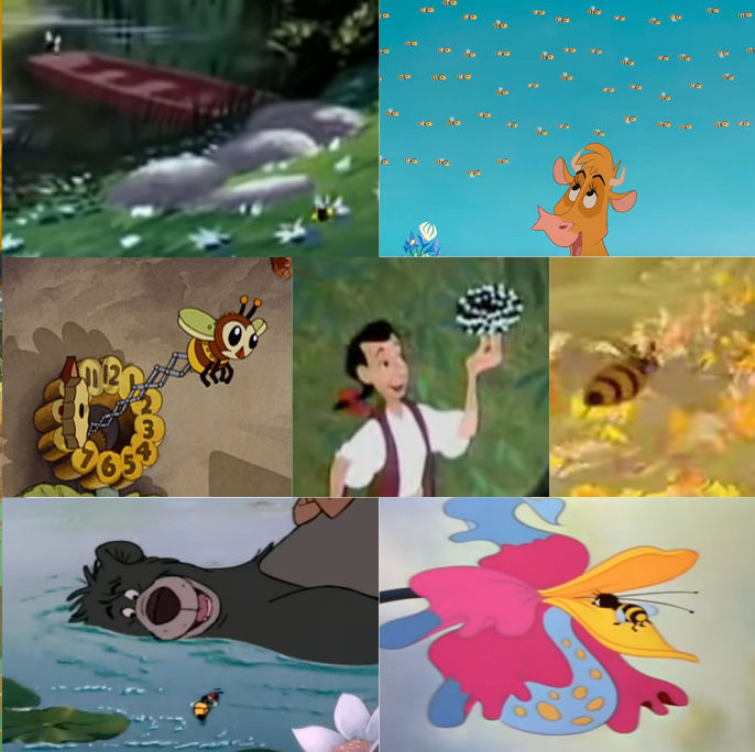 Disney Bees in Movies Pt. 2 by dramamasks22 on DeviantArt