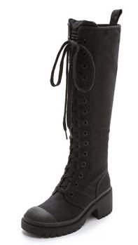 Marc by Marc Jacobs Tall Army Boots | Shoppersfeed