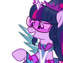 Twilight Sparkle Legend of Everfree (No bg)