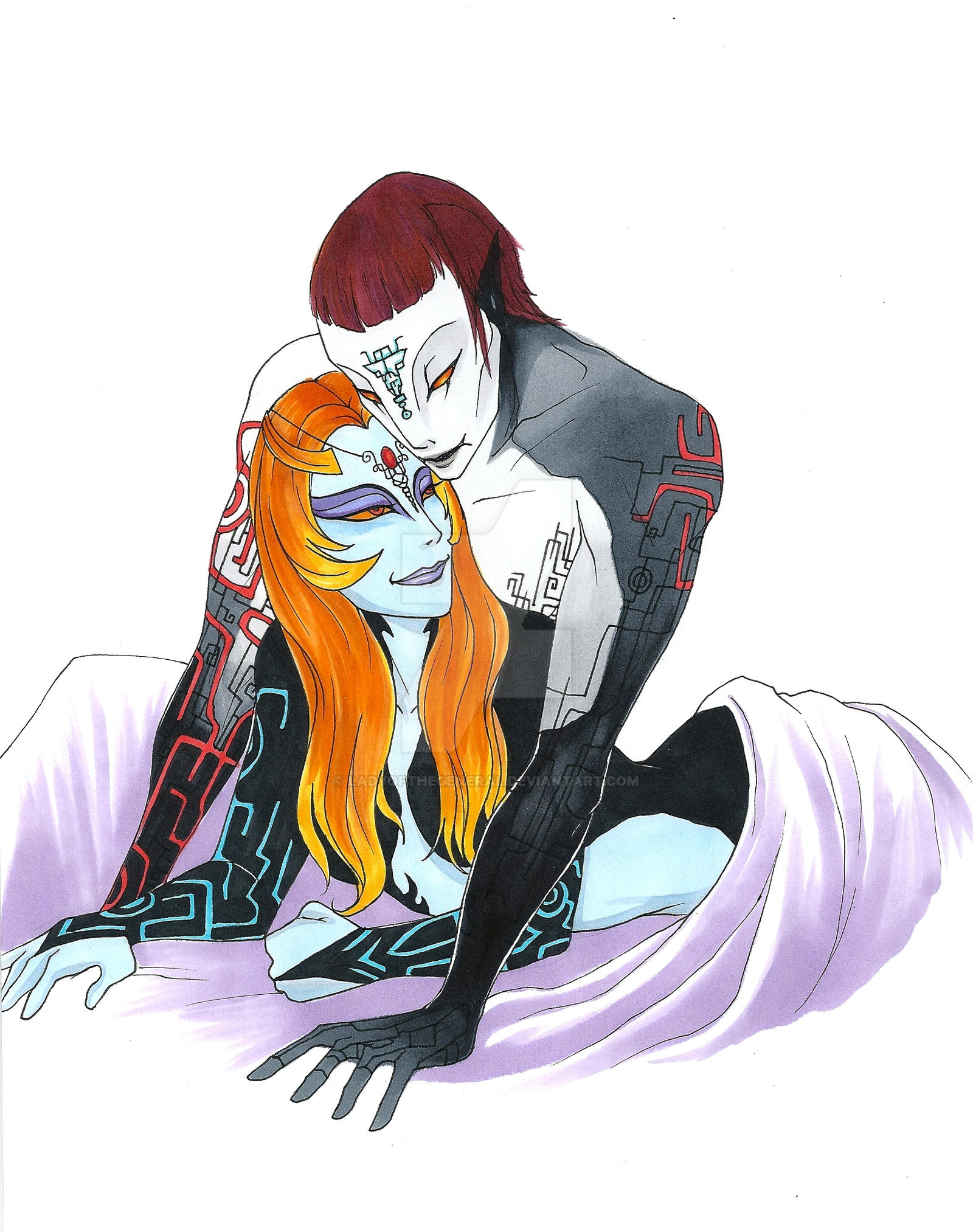 Midna and Zant