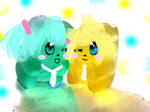 LenxMiku edited gummy bears by RainbowIcePop