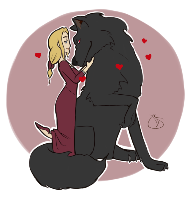 Sweet wolf-loving by ulqui-nyanXD on DeviantArt
