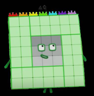 Numberblock 49 by Rileyrobertson011B on DeviantArt