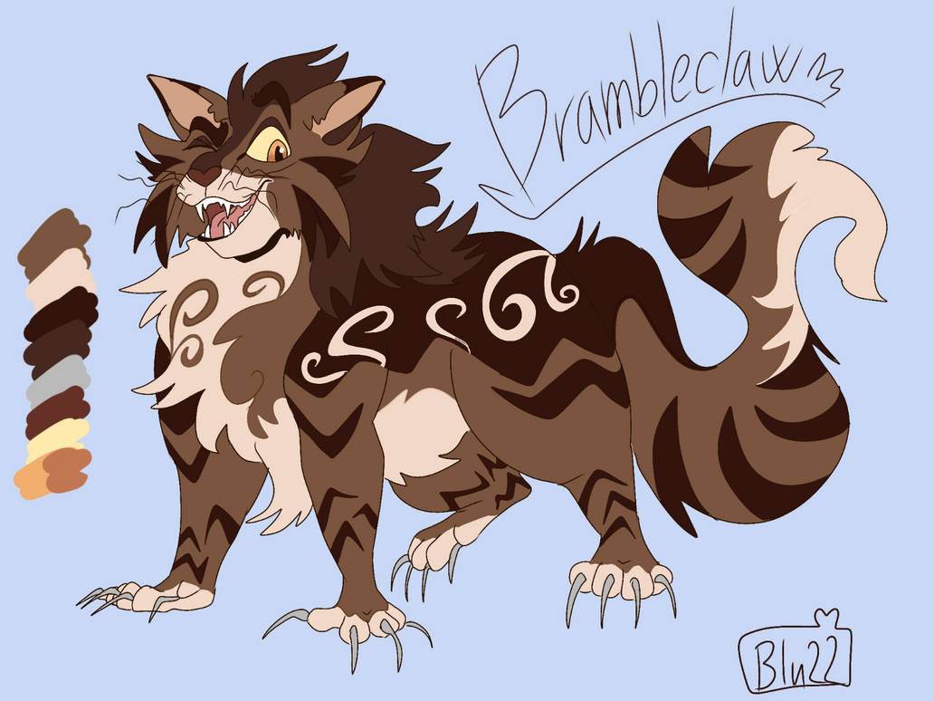 Warrior Cats Fan Designs Brambleclaw By BlueRiceSpice On DeviantArt warrior-cats-fan-designs-brambleclaw-by-bluericespice-on-deviantart