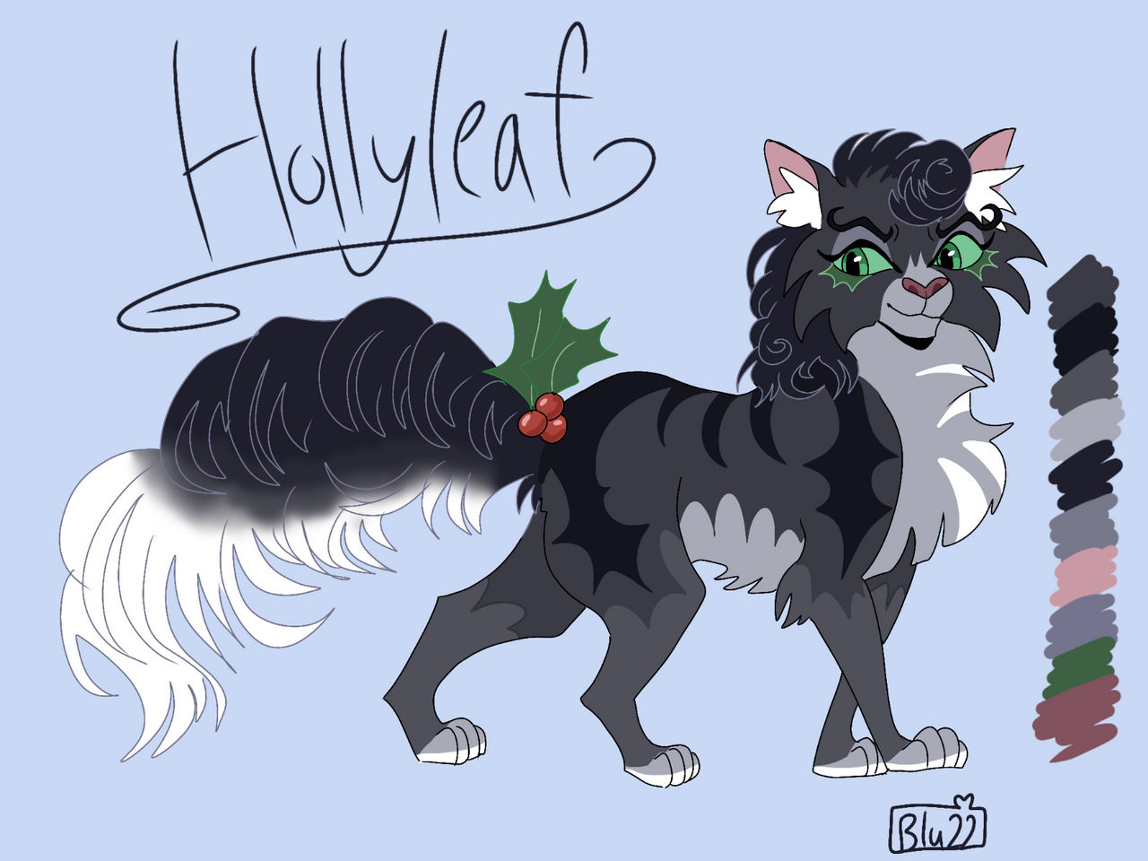 Warrior Cats Fan Designs Hollyleaf By BlueRiceSpice On DeviantArt warrior-cats-fan-designs-hollyleaf-by-bluericespice-on-deviantart