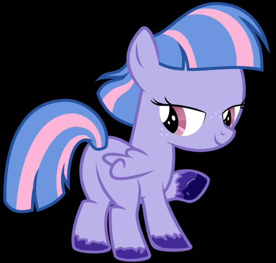 Wind sprint mlp with purple hooves and a butt by owenstevendallimore on ...
