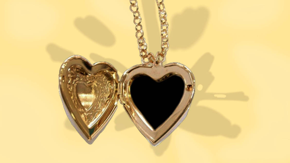 Empty gold plated heart locket photo by owenstevendallimore on DeviantArt