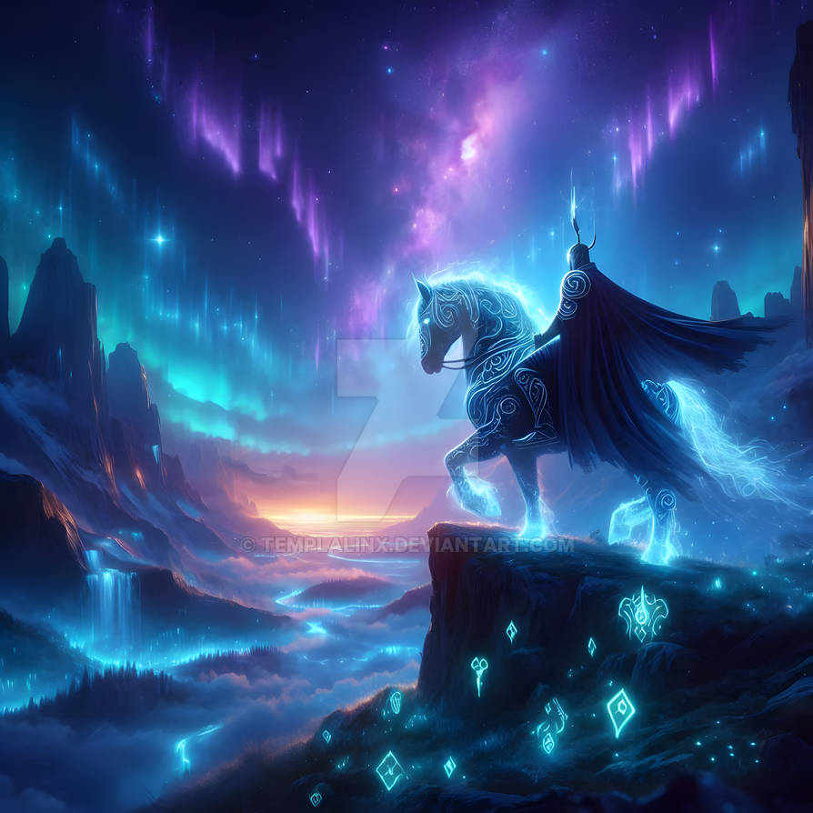 The Celestial Rider of the Luminous Realm by TemplaLINX on DeviantArt