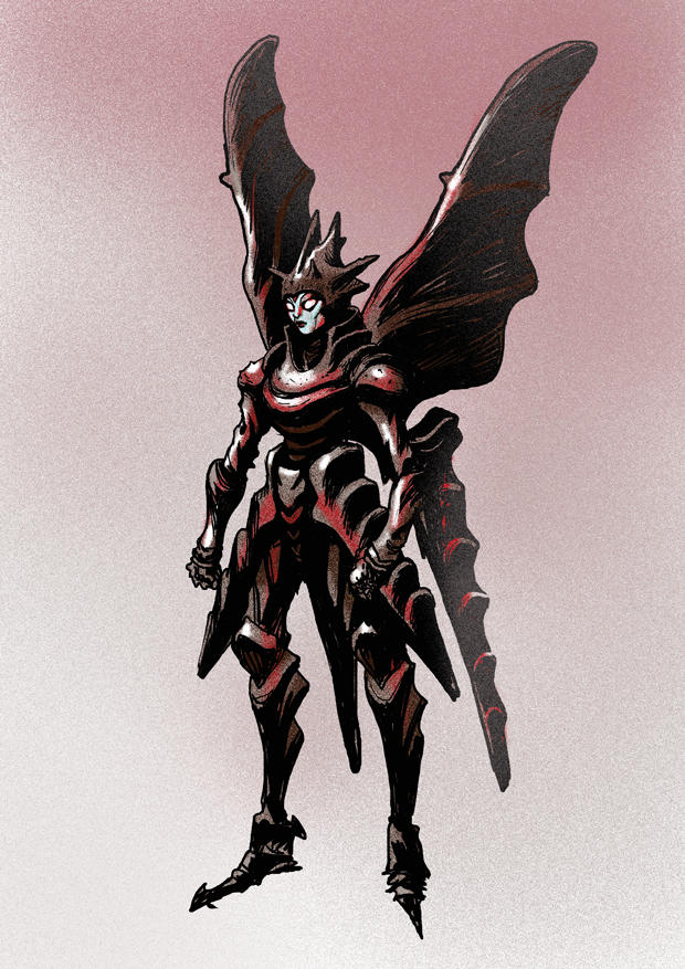 The Knight Insect Insectoknighto by wallsofwoe on DeviantArt