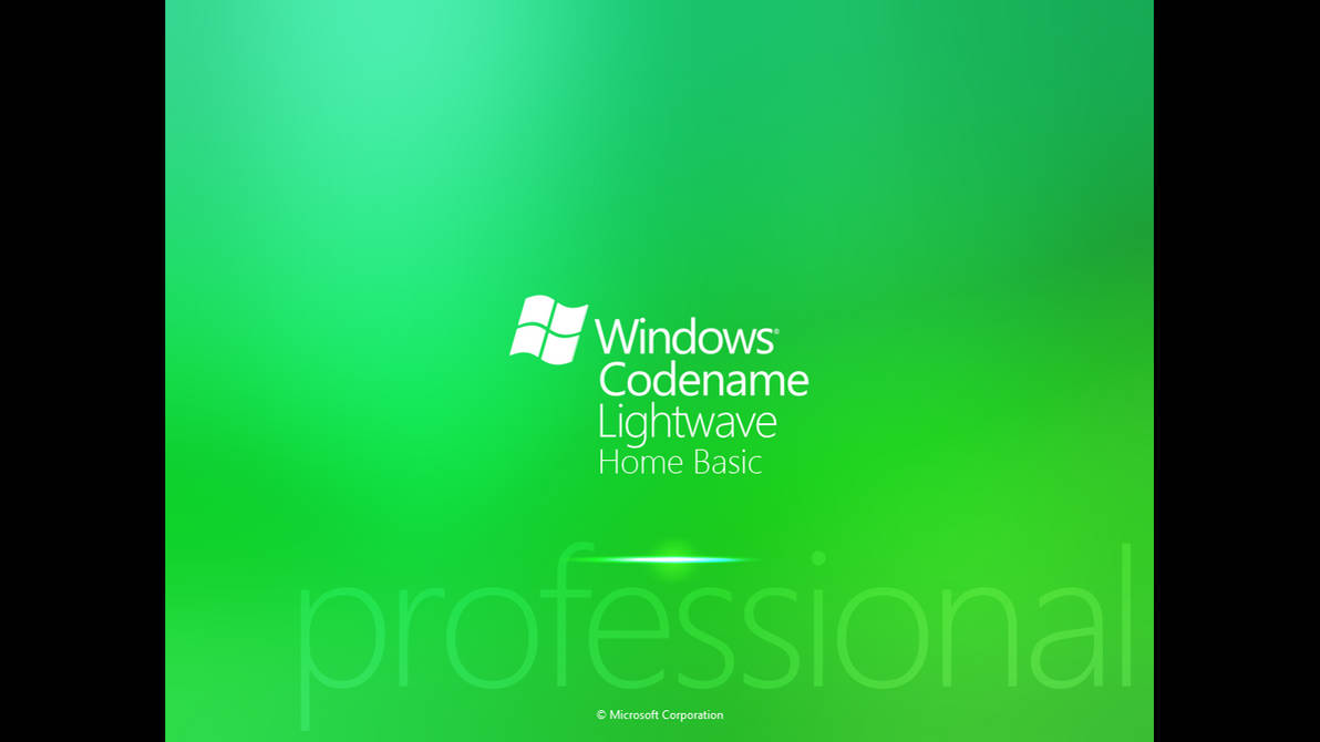 Windows Codename Lightwave Home Basic by LegionMockups on DeviantArt