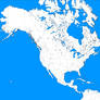 Large Blank North America Template