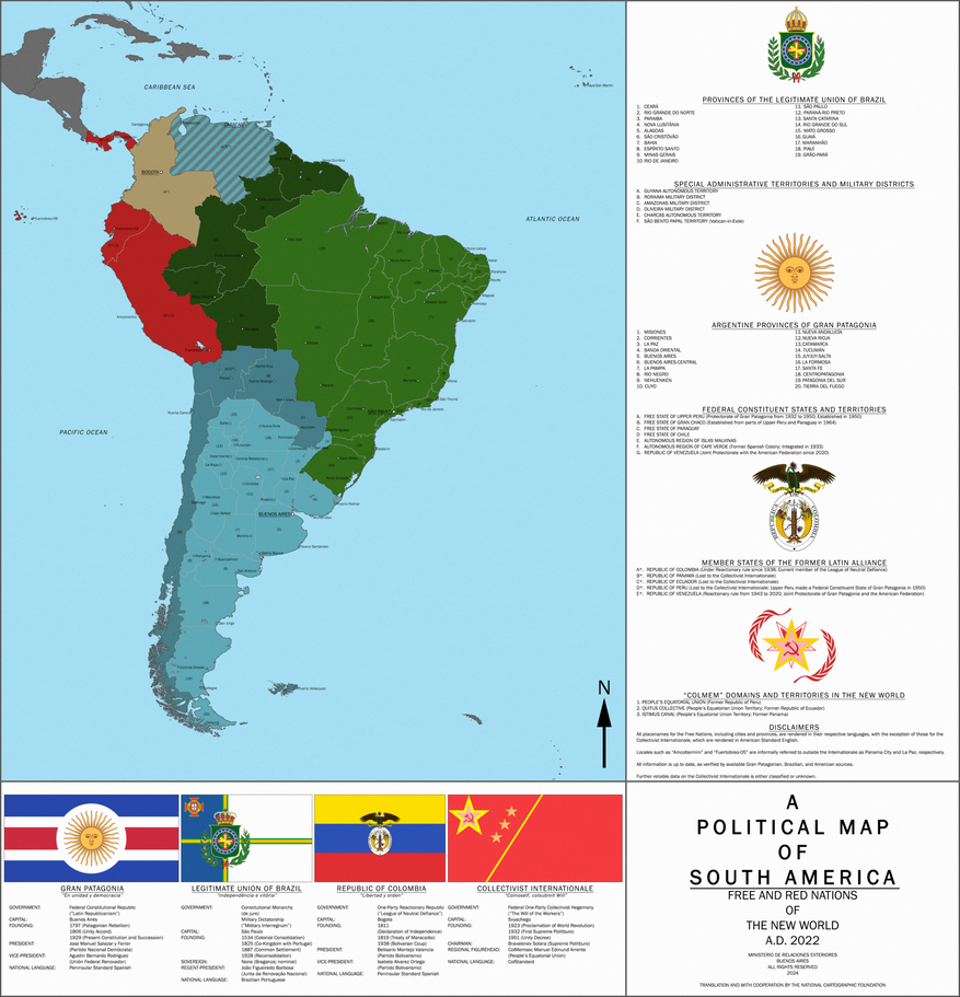 South America C 2022 Rdna Verse By Mdc01957 On Deviantart 2022 Map Of Latin America