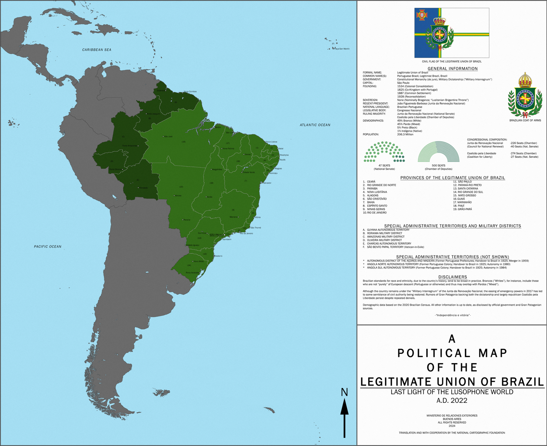 Legitimate Union of Brazil: RDNA-verse