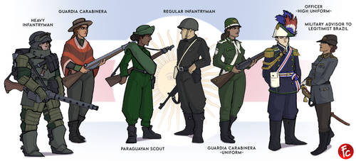 Gran Patagonian Forces: RDNA-verse Commission