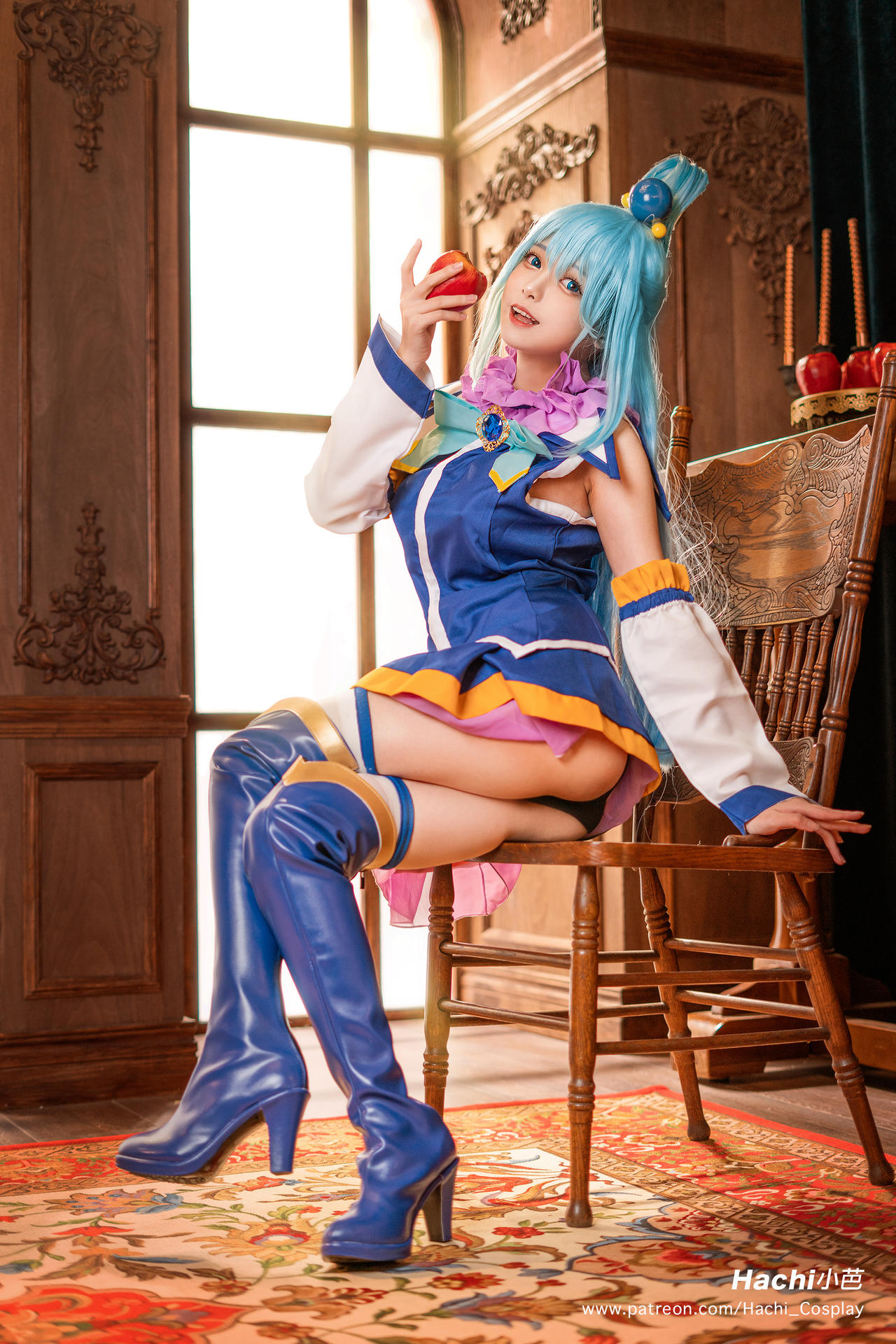 Konosuba Aqua Cosplay By Hachi0122 On DeviantArt konosuba-aqua-cosplay-by-hachi0122-on-deviantart