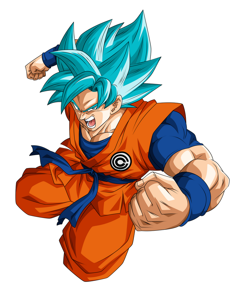 GOKU (DBS) SSJ BLUE PNG by MiraiDBS on DeviantArt, goku ssj blue png