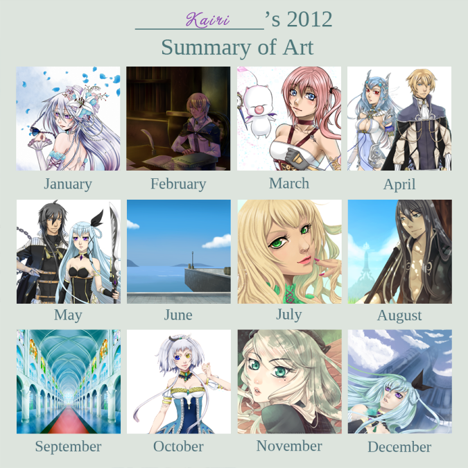 2012 Art Summary