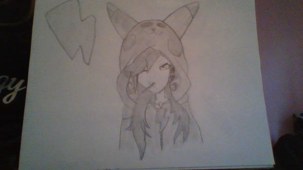 PikaGirl Drawing