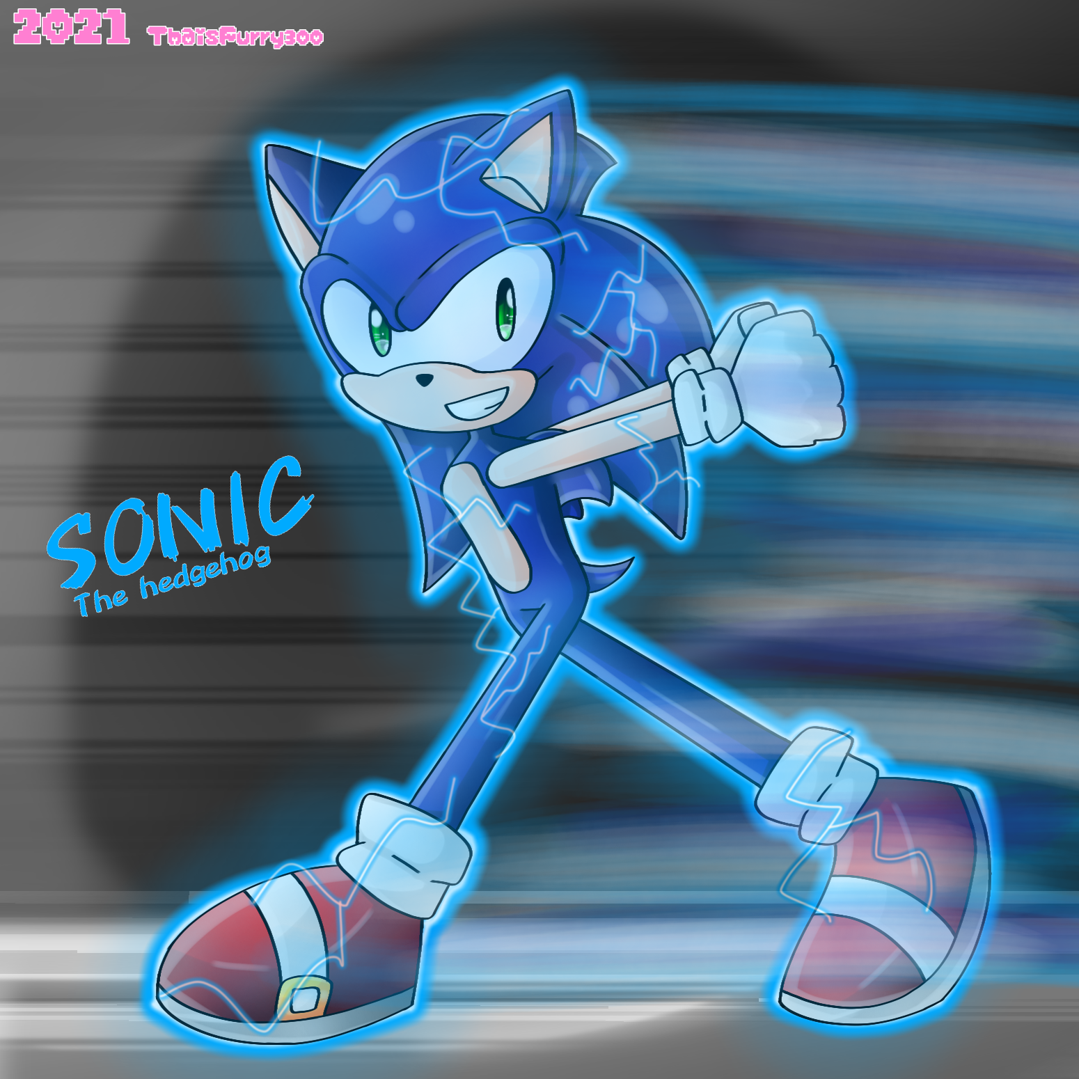 Hi by lightningstar1389  Hedgehog art, Sonic fan art, Sonic and shadow