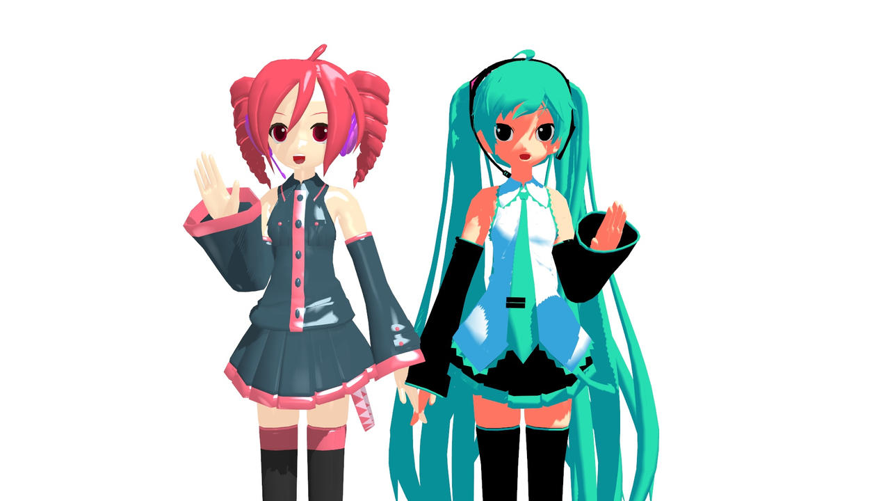Animasa Animasa Miku and Teto by pg9800 on DeviantArt
