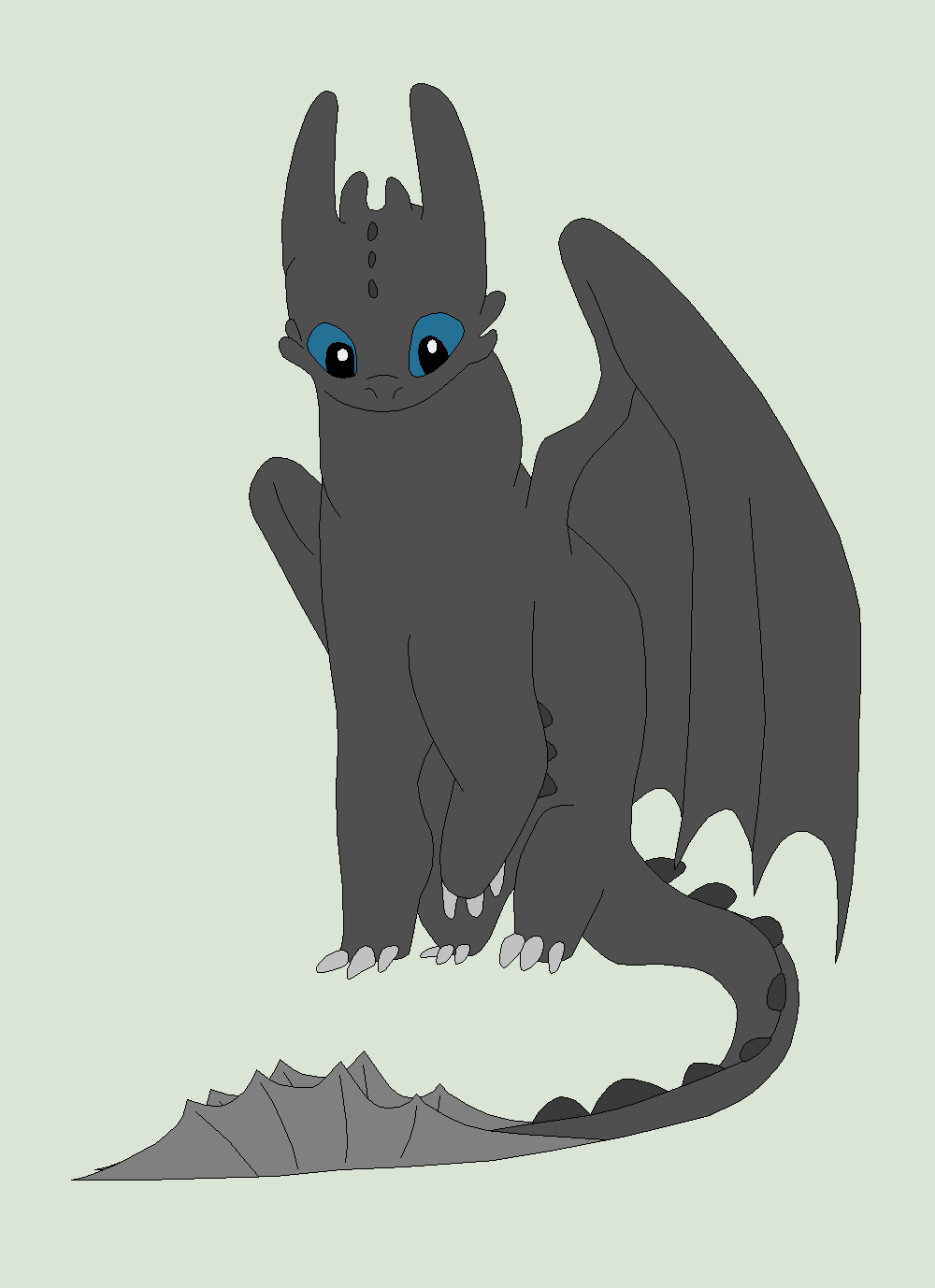 HTTYD Base 8~Nightfury 6~