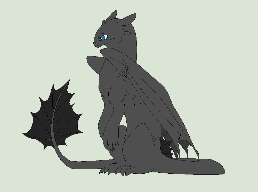 HTTYD Base 14~Nightfury 12~