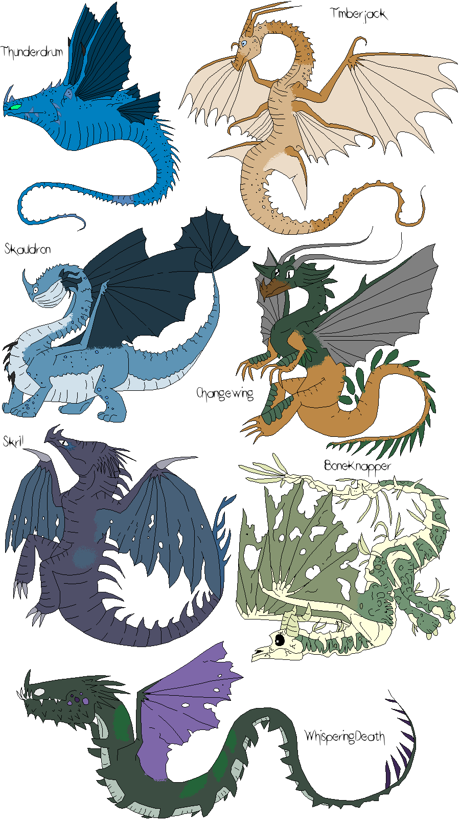 Dragon Adoptables 1