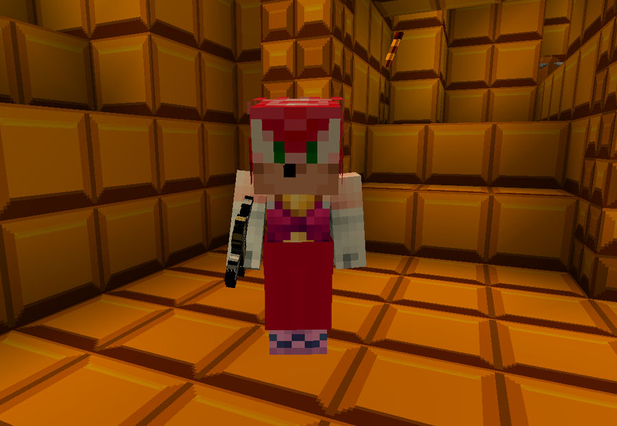 Minecraft-Amy in Minecraft? by YoFreshBean on DeviantArt