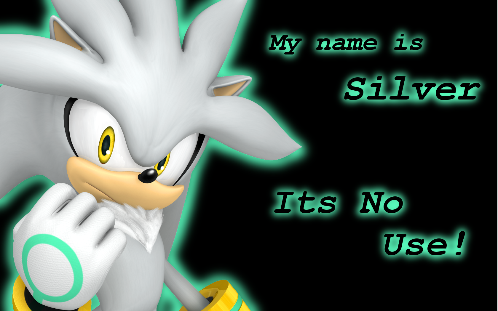 Silver the Hedgehog Wallpaper