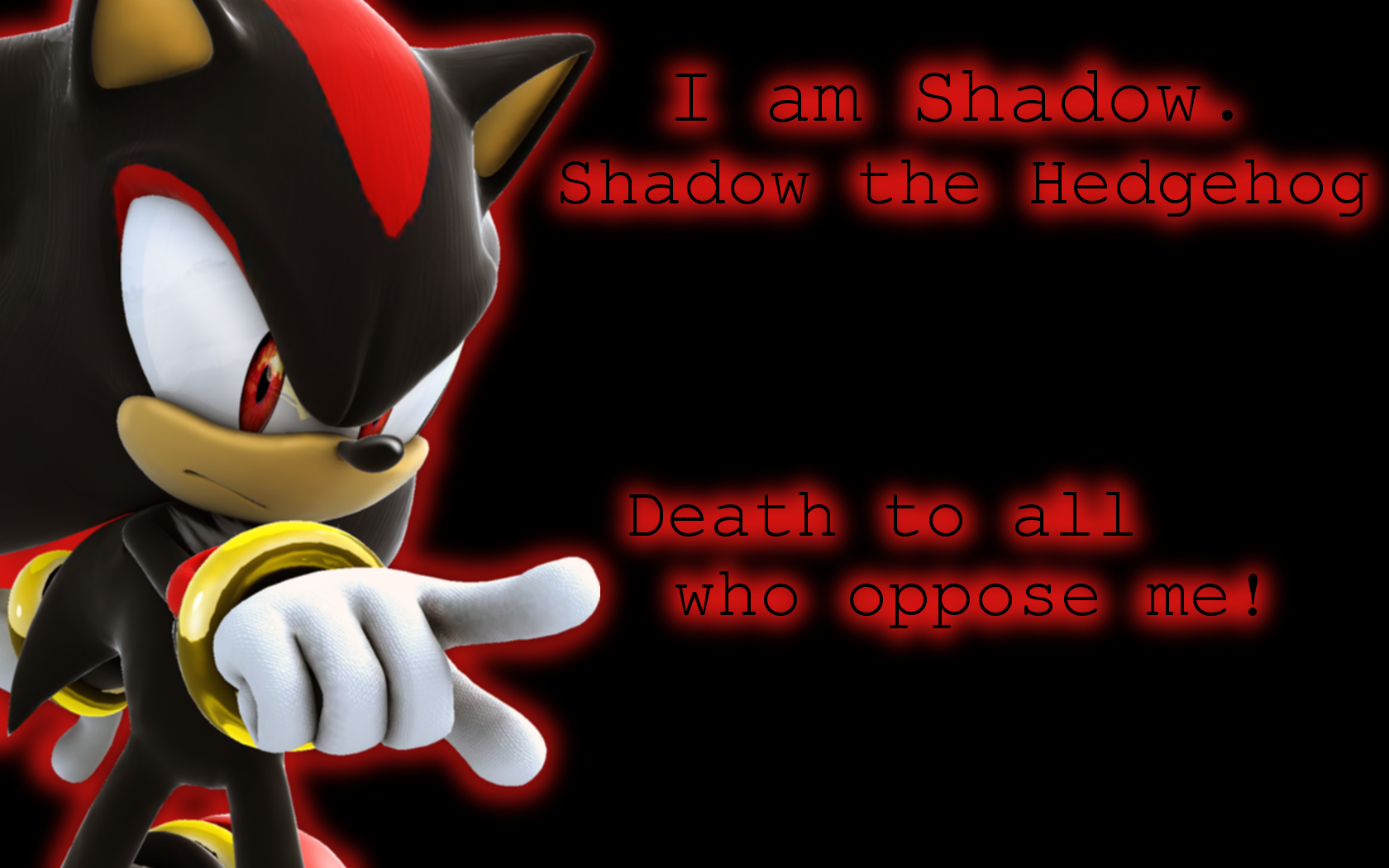 Shadow the Hedgehog Wallpaper