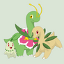 Pokemon Base 44~Chikorita Evolution~