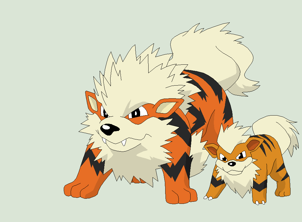 Pokemon Base 51~Growlith Evolution~