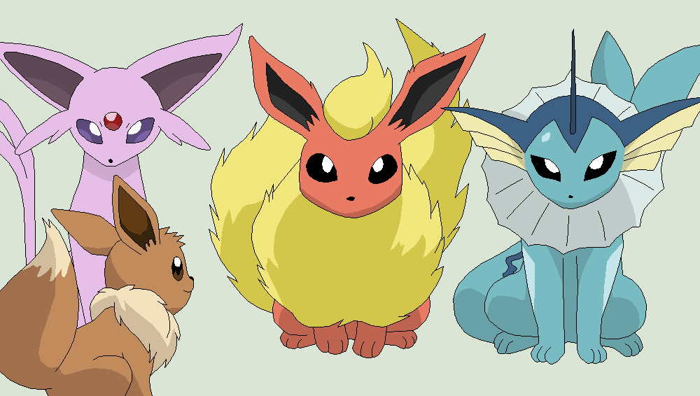 Pokemon Base 67~Eevee Team~