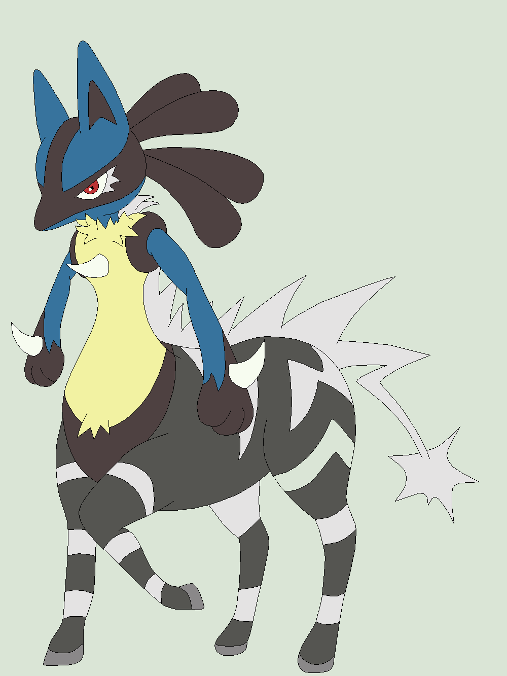 Pokemon Fusions Base 1~Lucstrika~