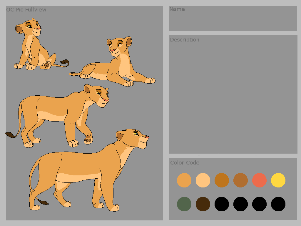images Lion King Base Female lion king base 44 female lion referance