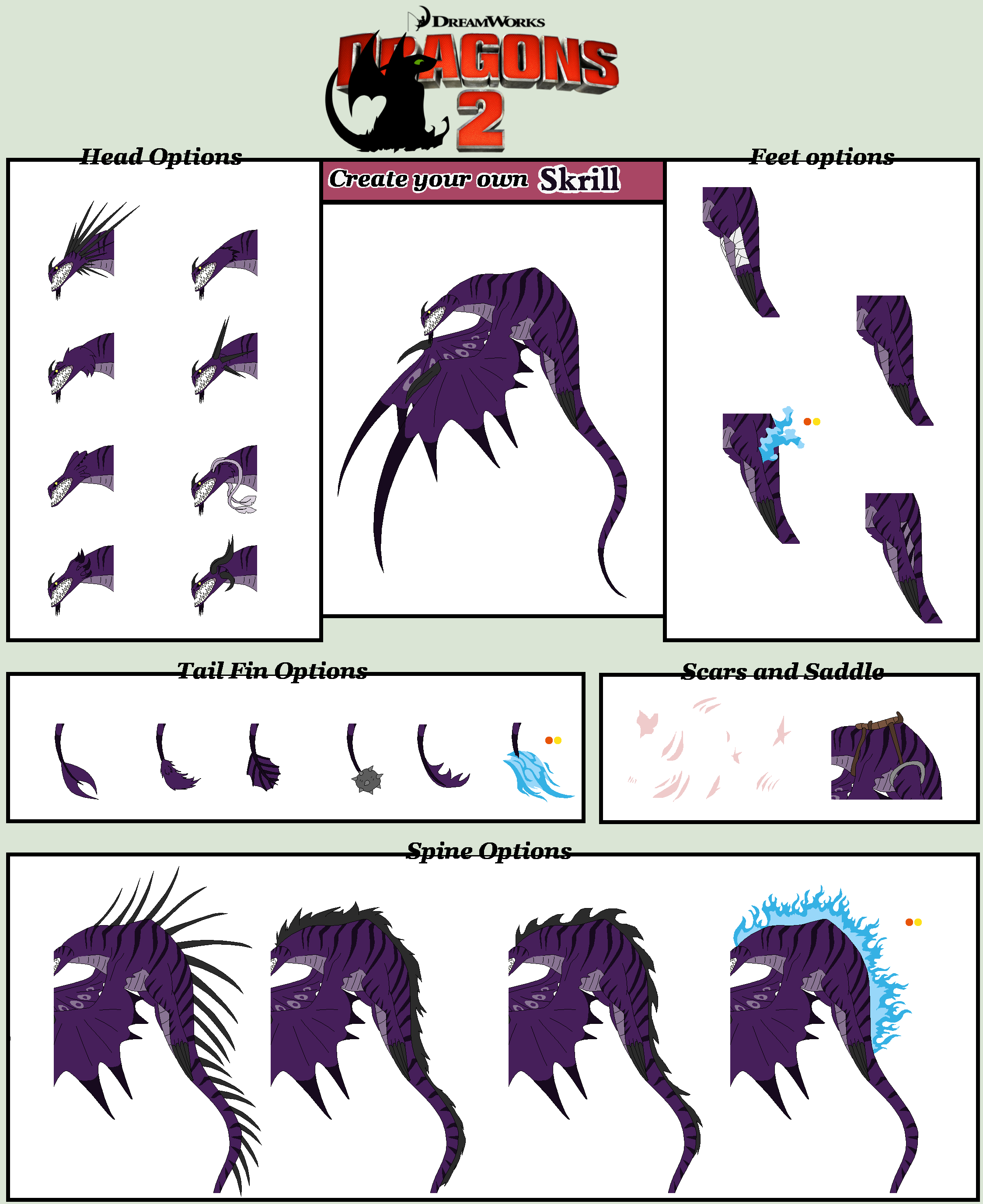 HTTYD Base 95~Skrill Creator~ by YoFreshBean on DeviantArt