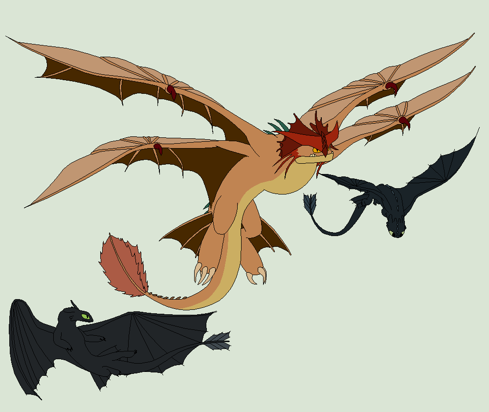 HTTYD Base 100~Dragon Mix 7~