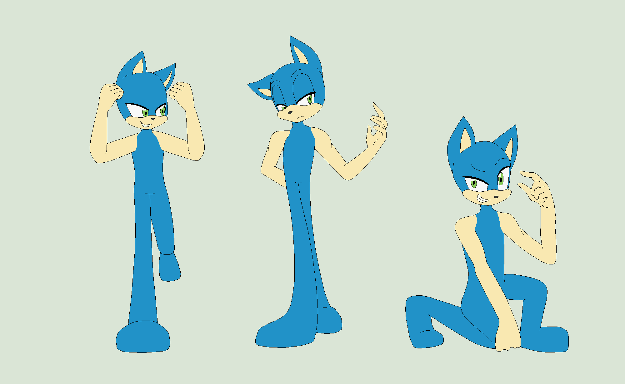 Sonic Base 35~Male Poses 1~