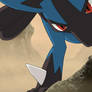 Pokemon Base 157~Lucario 6~