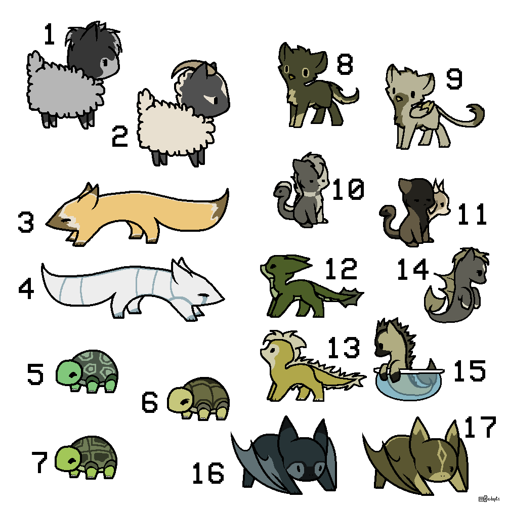 ~~Creature Adopts 12~~Closed~~